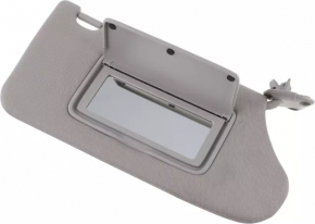 Right visor S SV SR Nissan Altima 13-18 gray, without hook, with backlight, without plug