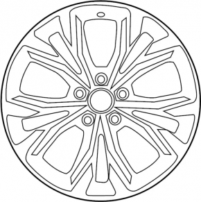 Wheel disk R18 Infiniti QX30 17-19 type 3