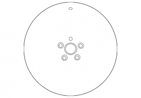 Wheel disk R18 Infiniti QX30 17-19 type 3