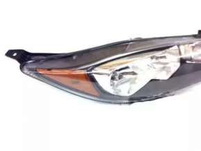 Headlight front right bare Ford Fiesta 14-19 rest dark dangling reflector