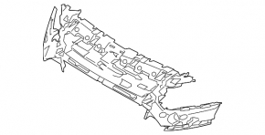 Front Bumper Frame Ford Transit Connect MK2 13-18