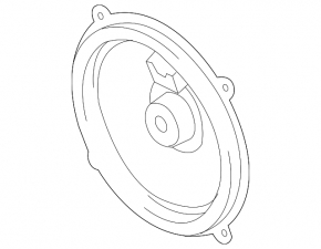 Front left door speaker Mazda 6 17-21