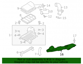 Mitsubishi Outlander 18-22 PHEV Air Intake