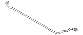 Upper auxiliary radiator cooling pipe for BMW X1 F48 16-22 B46