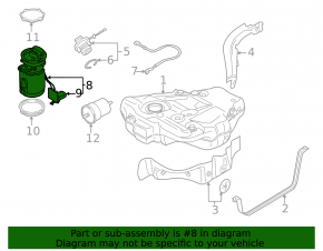 Fuel pump petrol pump VW Beetle 12-19 1.8T, 2.0T