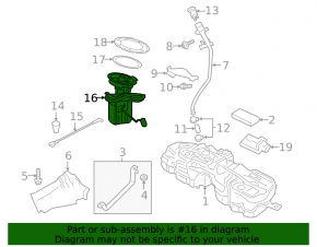 Fuel pump petrol pump Volvo XC90 16-23 T5, T6