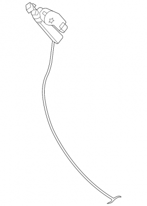 Right headlight washer nozzle for Volvo XC60 14-17