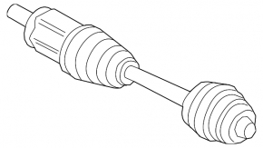 Rear right axle drive BMW 7 G70 23-25