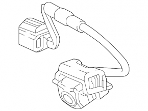 Rearview camera for the Honda Civic X FC 16-18