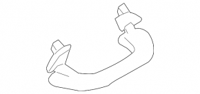 Ceiling handle front left VW Jetta 11-18 USA gray