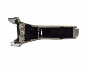 Console center armrest and cup holders Chrysler 200 15-17 black leather