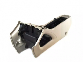 Console center armrest and cup holders Chrysler 200 15-17 black leather