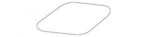 Left headlight washer cap for BMW 3 E92 07-10 Coupe