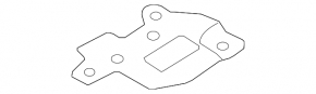 Left hood lock bracket for Infiniti QX50 14-17