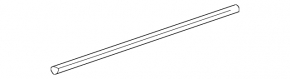 Molding door-glass central rear right Lexus IS200 IS300 99-05