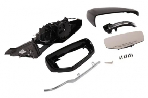 Side mirror right assembly Cadillac CTS 14 - auto-dimming, turn signal, graphite