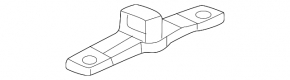 Tailgate lock bracket VW Tiguan 18-