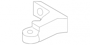 Door hinge lower rear left Audi A3 8V 15-20 4d, 5d two parts