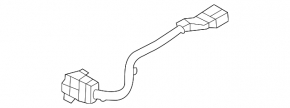 High-voltage cable for Hyundai Tucson 22-24 inverter