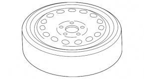 Spare tire for Porsche Cayenne 958 11-14 R19