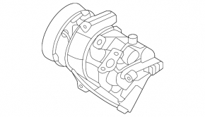 Kia K5 21-24 1.6T Air Conditioning Compressor