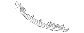 Lower rear bumper trim for Mazda3 03-09 Sport