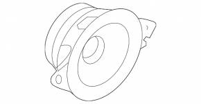 Speaker rear left Ford Explorer 16-19