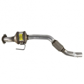 Exhaust line middle part with catalytic converter Ford Explorer 20- 2.3T mesh torn, stud broken
