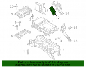 Block ECU engine computer Ford Mustang Mach-E 21-23