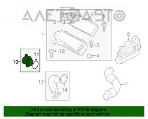 Air flow meter Mini Cooper Countryman R60 10-16