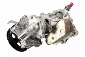 Water pump assembly GMC Terrain 18-22 LYX, LTG with thermostat housing and engine cooler