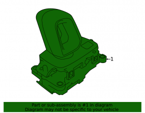 Volvo XC90 25-26 B5, B6 Gear Shifter with Handle