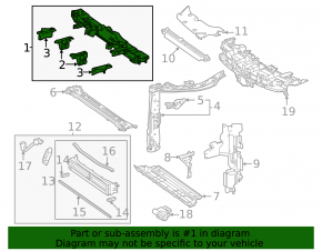 TV top bar Toyota Venza 21-