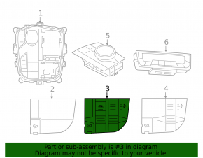BMW X5 G05 19-26 descent control button