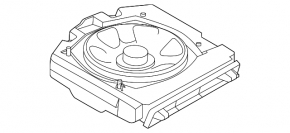 Subwoofer right BMW X1 F48 16-22 Hi-Fi