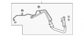 Honda Accord 18-22 1.5T 2.0T air conditioner heater-condenser hose without caps