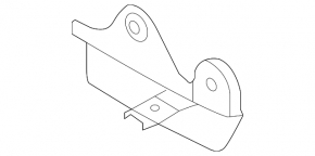 Front bumper mudguard right Audi A3 8V 16-18 e-tron