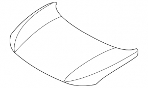 Naked hood of Nissan Kicks 25-26