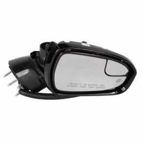 Side mirror right Ford Fusion mk5 13-20 11 pins, turn signal, heated, black