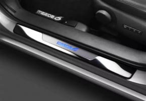 Door sill trim rear outer left Mazda 6 13-21 chrome