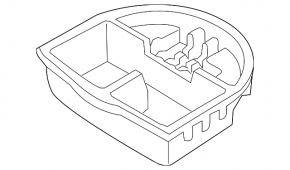 Foam plastic for Hyundai Elantra UD 11-16 tool