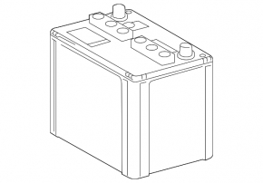 Battery 12v LEXUS LS 460/600H 07-12 75Ah 630A Asia +-Direct EXIDE