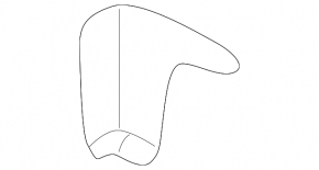 Bracket for underbody protection rear left Audi A6 C8 19-
