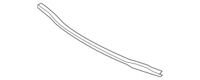 Small front bumper reinforcement for BMW 5 F10 10-16