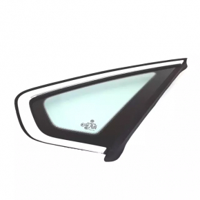 Rear right fixed glass window for VW Passat B8 16-19 USA, chrome