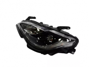 Headlight front left bare Chrysler Pacifica 17-20 with bracket, halogen, sand