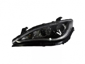 Headlight front left bare Chrysler Pacifica 17-20 with bracket, halogen, sand