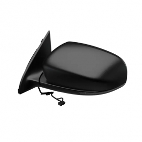 Side mirror left Jeep Cherokee KL 14-18 7+3 pins, turn signal, heating, backlight, BSM, silver, sand, scratches