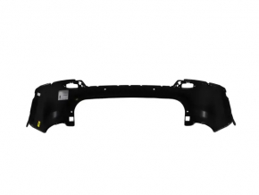 Bare rear bumper upper part Jeep Compass 17-21 for parking sensors, graphite