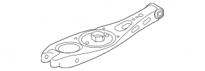 Lower control arm under spring rear left GMC Terrain 18-